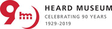 Heard Museum 90th Anniversary logo